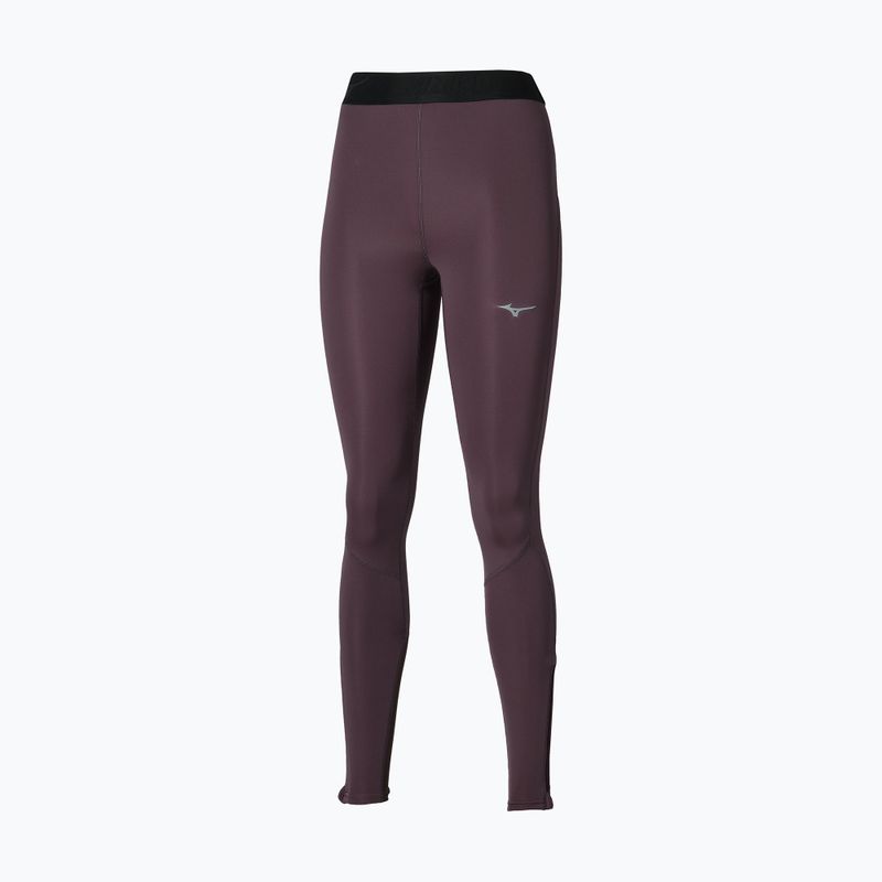Лосини для бігу жіночі Mizuno Core Impulse Long Tight raisin