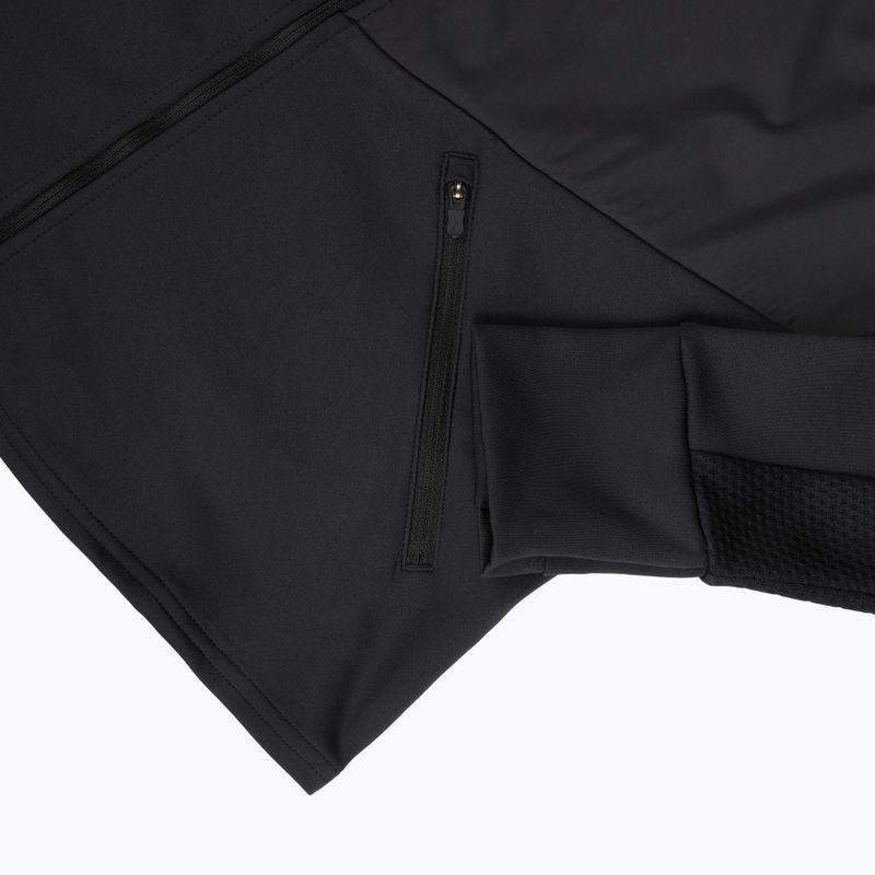 Куртка для бігу чоловіча Mizuno Active Warmalite Hybrid Full Zip Hooded Long Sleeve Top black 4