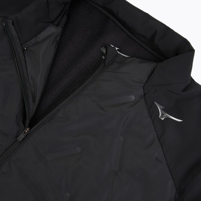 Куртка для бігу чоловіча Mizuno Tech Techfill Breath Thermo Jacket black 3