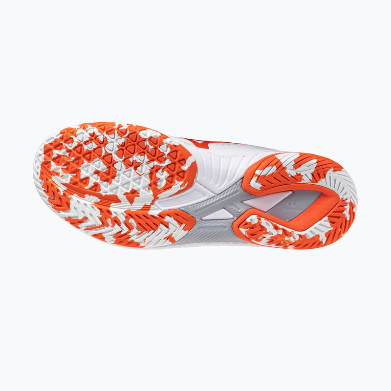 Кросівки тенісні чоловічі Mizuno Wave Drive Neo 4 white/insignia blue/orange 4