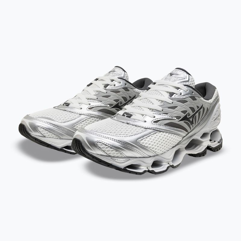 Взуття Mizuno Wave Prophecy LS gf white/iron gate/silver 3