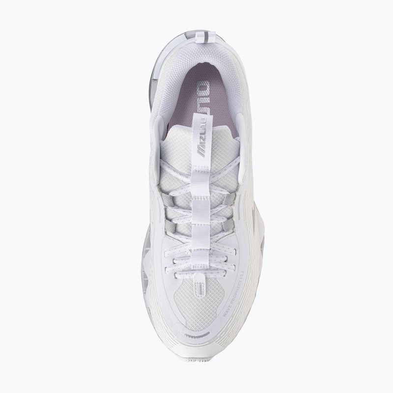 Взуття Mizuno Wave Prophecy 13.2 white/silver/harbor mist 5