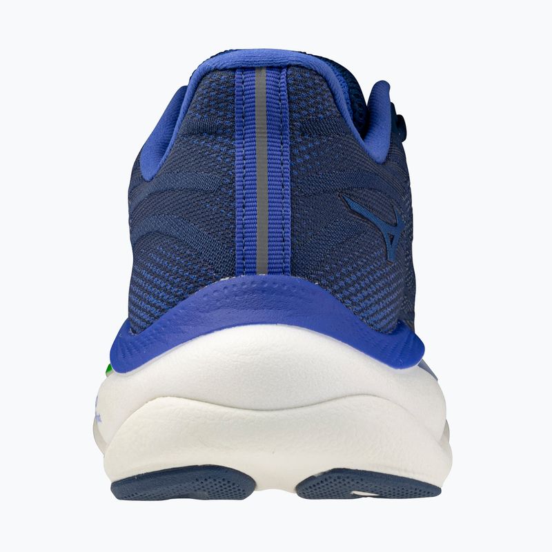 Кросівки для бігу чоловічі Mizuno Wave Sky 9 estate blue/sirius/lightning yellow 3
