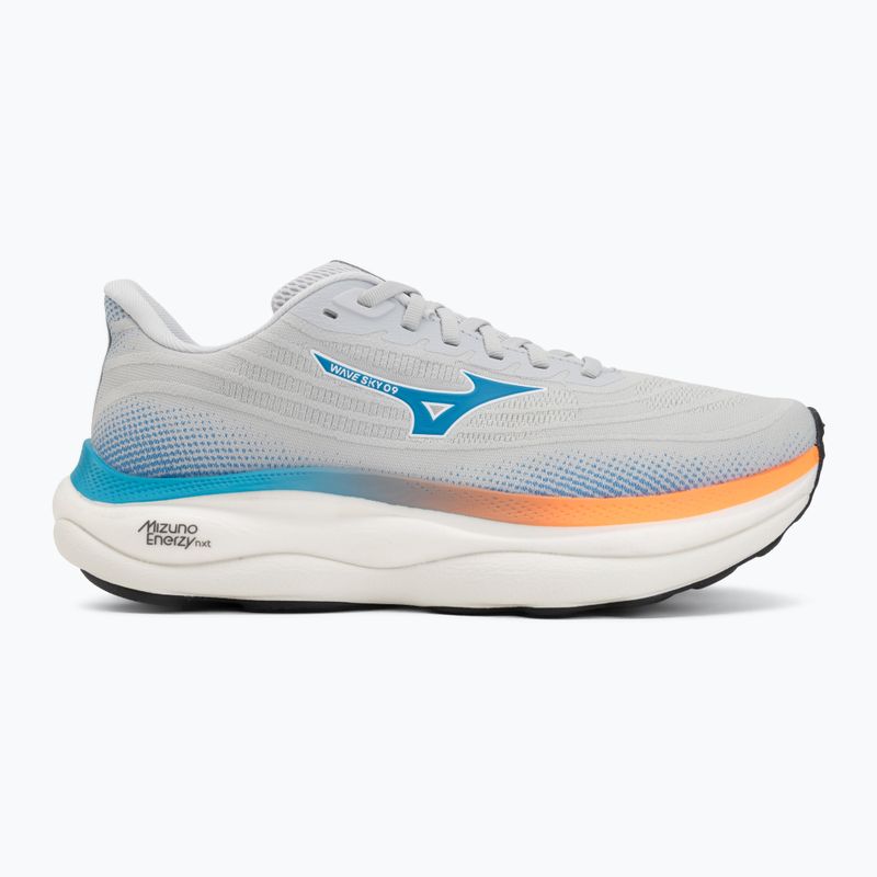 Кросівки для бігу чоловічі Mizuno Wave Sky 9 cloudscape/blue jewel/lava orange 2