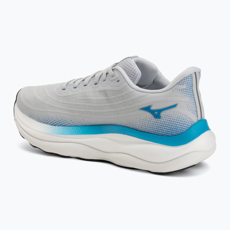 Кросівки для бігу чоловічі Mizuno Wave Sky 9 cloudscape/blue jewel/lava orange 3