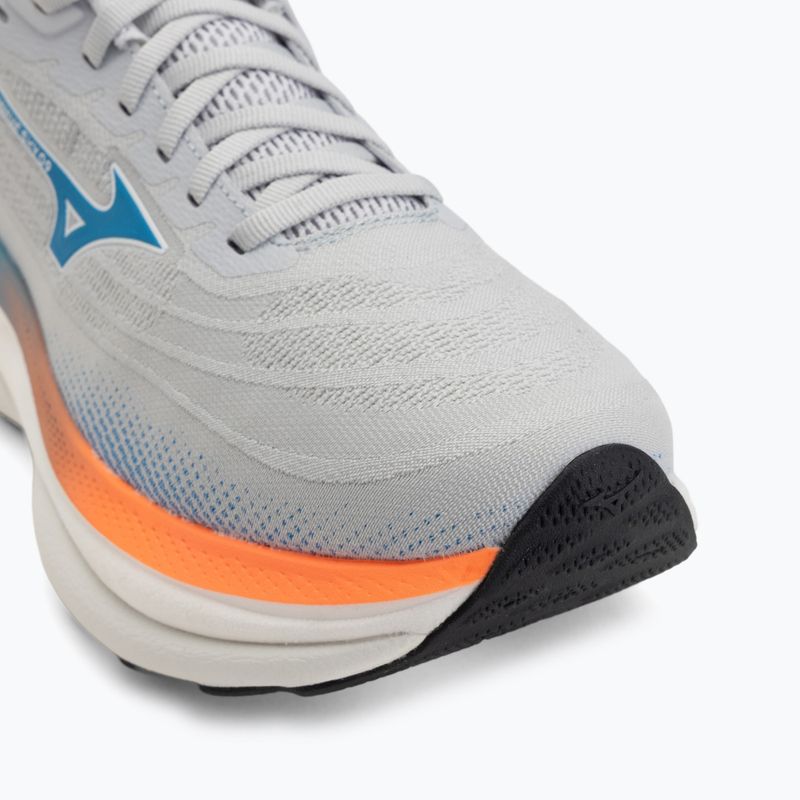 Кросівки для бігу чоловічі Mizuno Wave Sky 9 cloudscape/blue jewel/lava orange 7