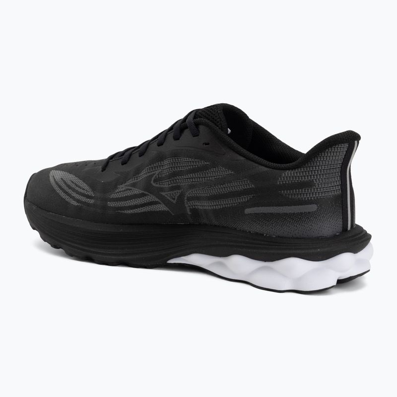 Кросівки для бігу чоловічі Mizuno Wave Skyrise 7 black/iron gate/tomato puree 3