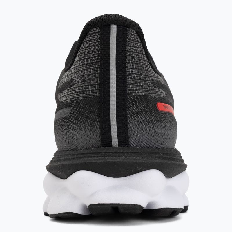 Кросівки для бігу чоловічі Mizuno Wave Skyrise 7 black/iron gate/tomato puree 6