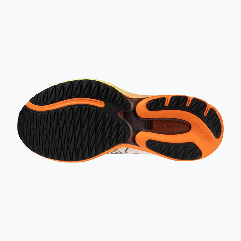 Кросівки для бігу чоловічі Mizuno Wave Ultima 17 white/black/lava orange 4