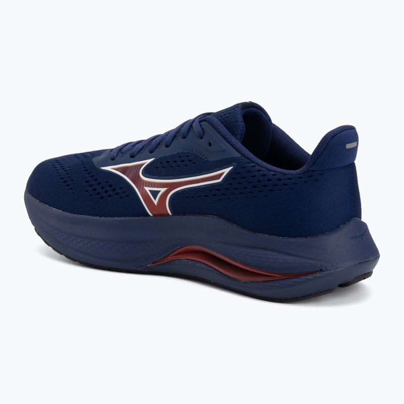 Кросівки для бігу чоловічі Mizuno Wave Inspire 22 beacon blue/tomato puree/firecracker 3