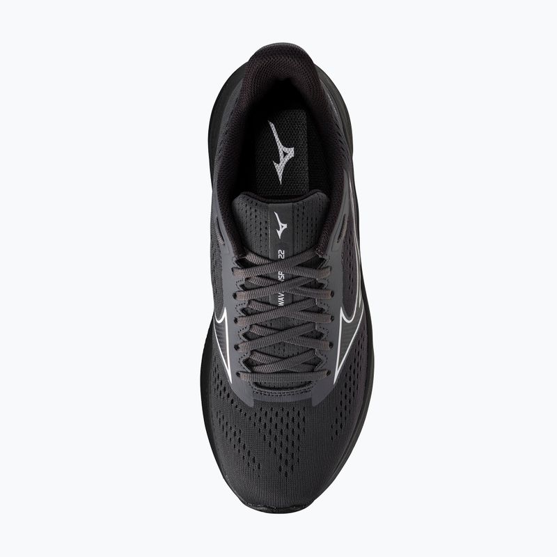 Кросівки для бігу чоловічі Mizuno Wave Inspire 22 blackened pearl/black bean 5