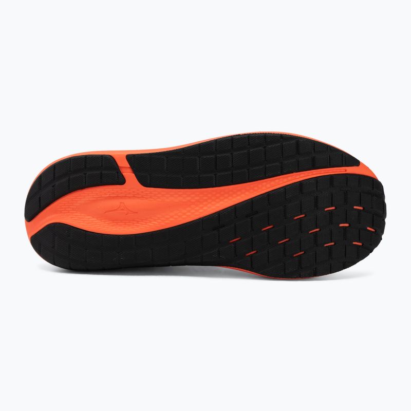 Кросівки для бігу чоловічі Mizuno Fortrush cloudscape/black/lava orange 4