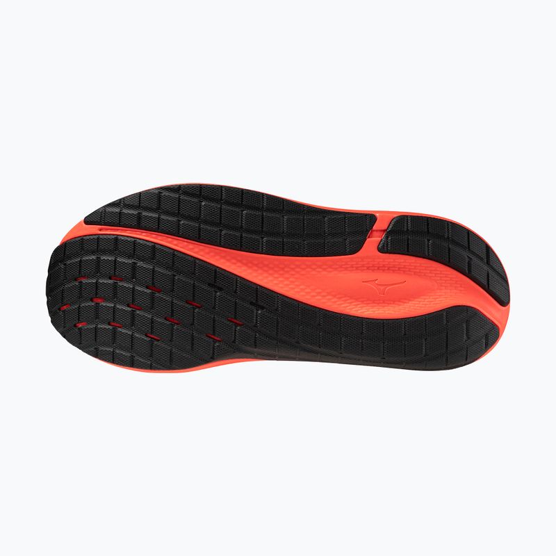 Кросівки для бігу чоловічі Mizuno Fortrush cloudscape/black/lava orange 4