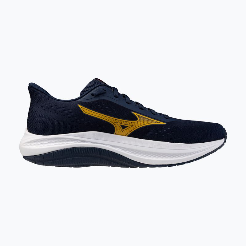 Кросівки для бігу чоловічі Mizuno Fortrush dress blues/Artisan's gold/tomato puree 2