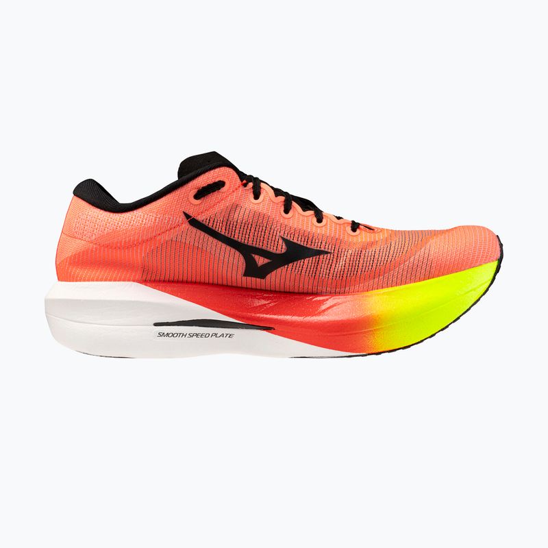 Кросівки для бігу Mizuno Hyperwarp Pure lava orange/black/lightning yellow 2