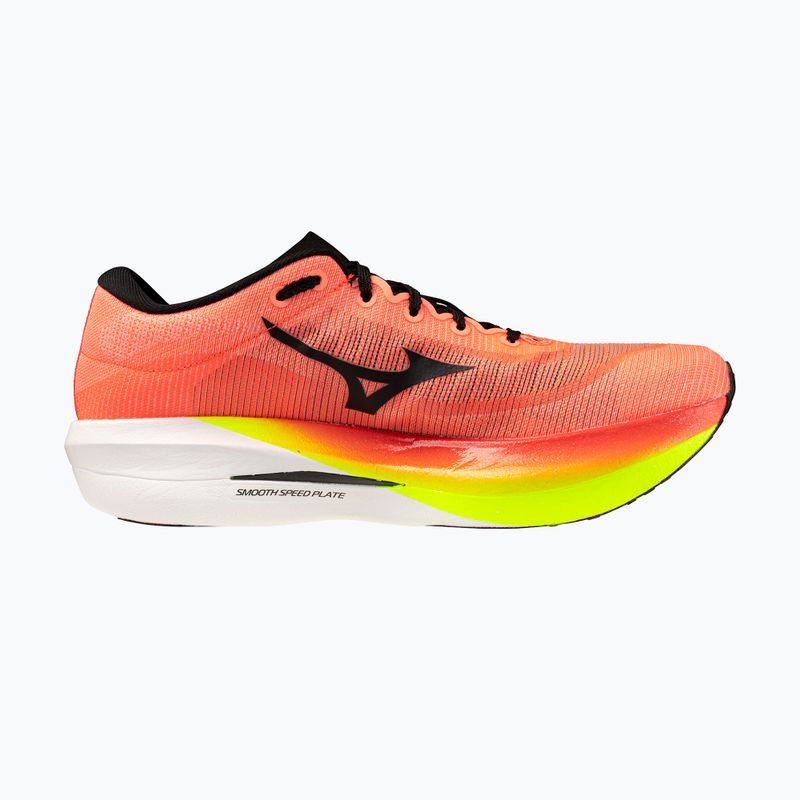 Кросівки для бігу Mizuno Hyperwarp Elite lava orange/black/lightning yellow 2