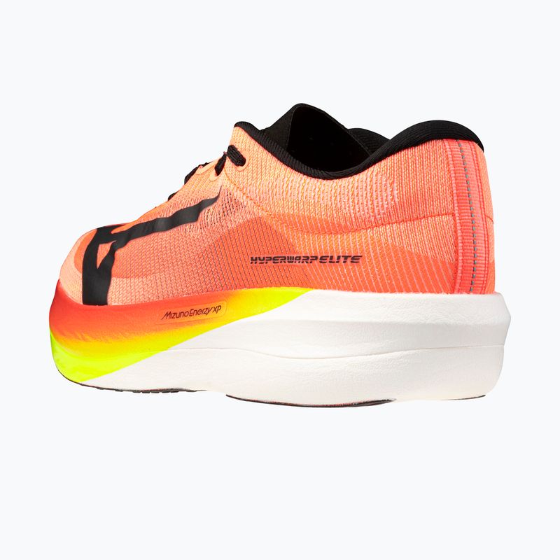 Кросівки для бігу Mizuno Hyperwarp Elite lava orange/black/lightning yellow 4