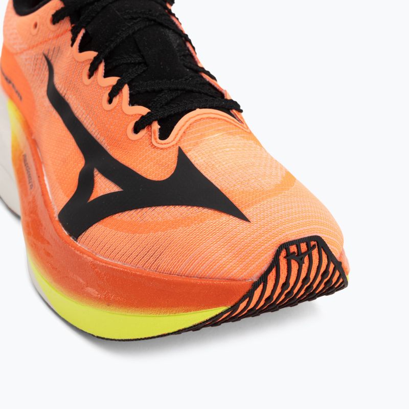Кросівки для бігу Mizuno Hyperwarp Elite lava orange/black/lightning yellow 7