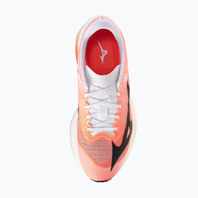 Кросівки для бігу Mizuno Hyperwarp Pro white/black/lava orange 7