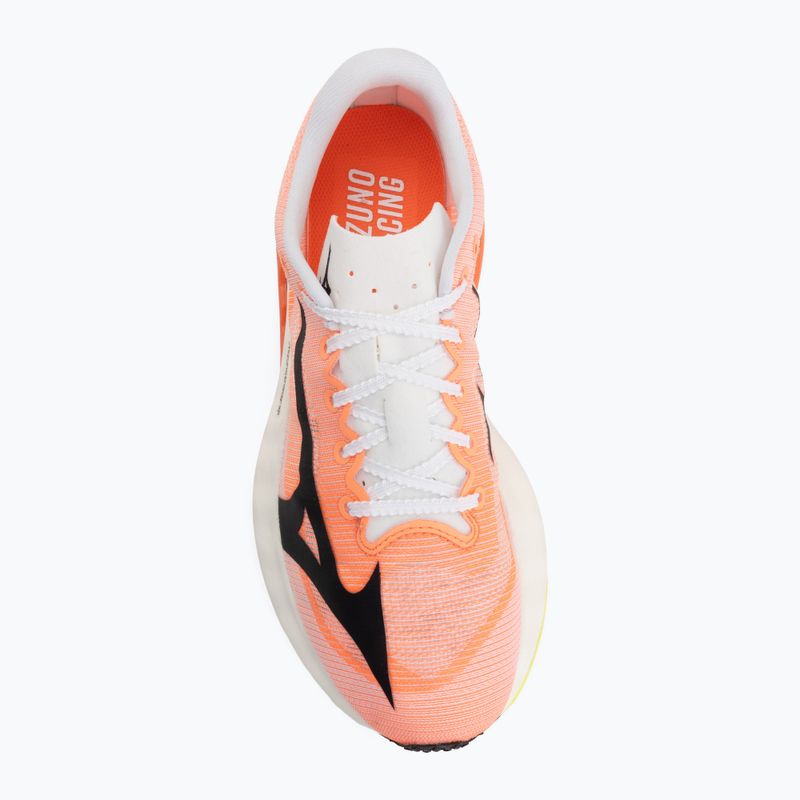 Кросівки для бігу Mizuno Hyperwarp Pro white/black/lava orange 5