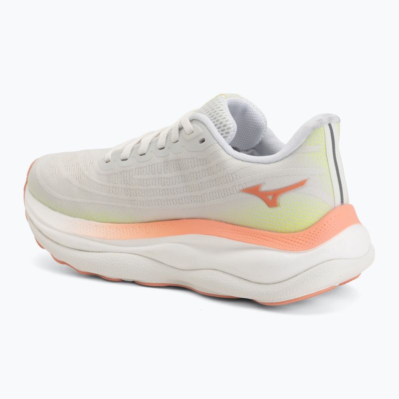 Кросівки для бігу жіночі Mizuno Wave Sky 9 gf white/desert flower/lime pulp 3