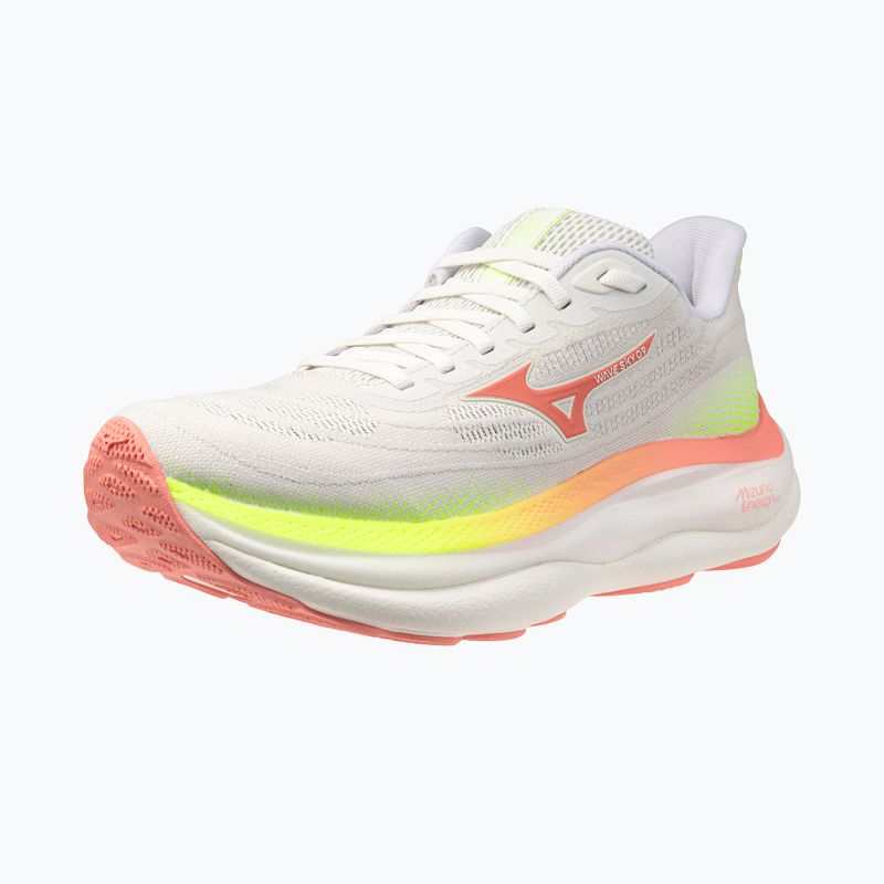 Кросівки для бігу жіночі Mizuno Wave Sky 9 gf white/desert flower/lime pulp 3
