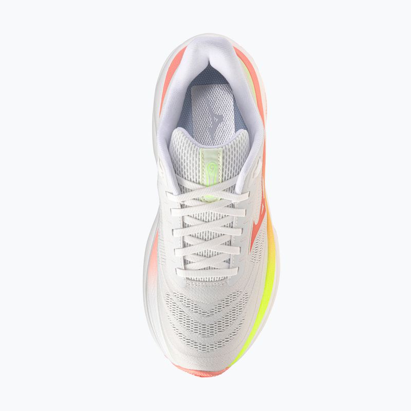 Кросівки для бігу жіночі Mizuno Wave Sky 9 gf white/desert flower/lime pulp 7
