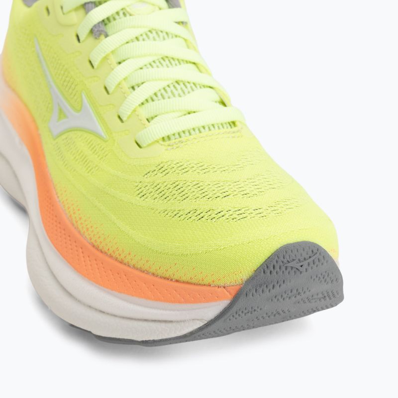 Кросівки для бігу жіночі Mizuno Wave Sky 9 lime pulp/white/flamingo coral 7