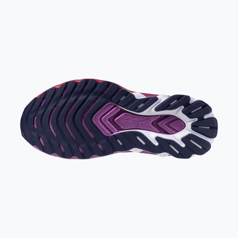 Кросівки для бігу жіночі Mizuno Wave Skyrise 7 rhodonite/white/tomato puree 4