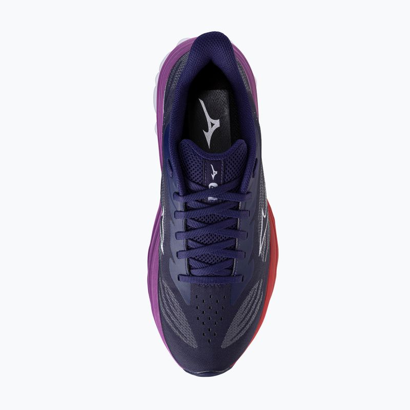 Кросівки для бігу жіночі Mizuno Wave Skyrise 7 rhodonite/white/tomato puree 5
