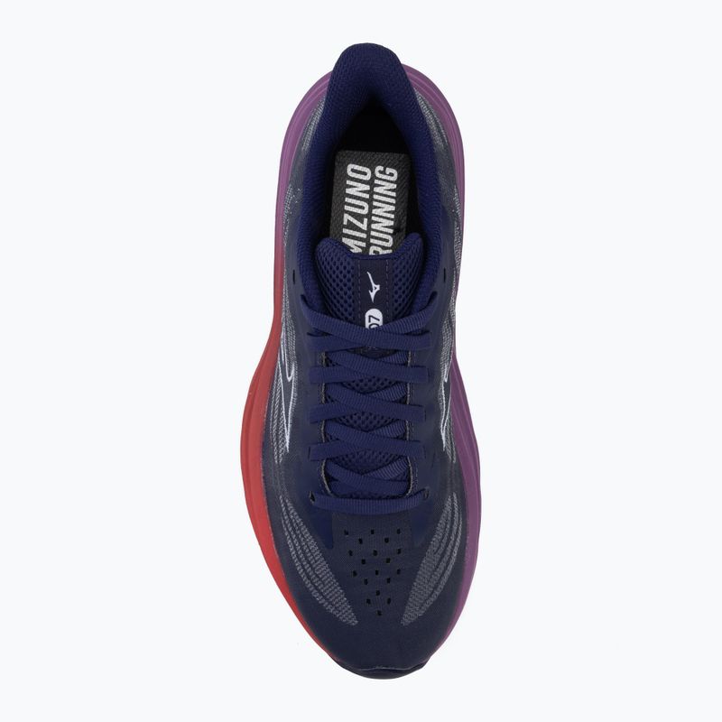 Кросівки для бігу жіночі Mizuno Wave Skyrise 7 rhodonite/white/tomato puree 5