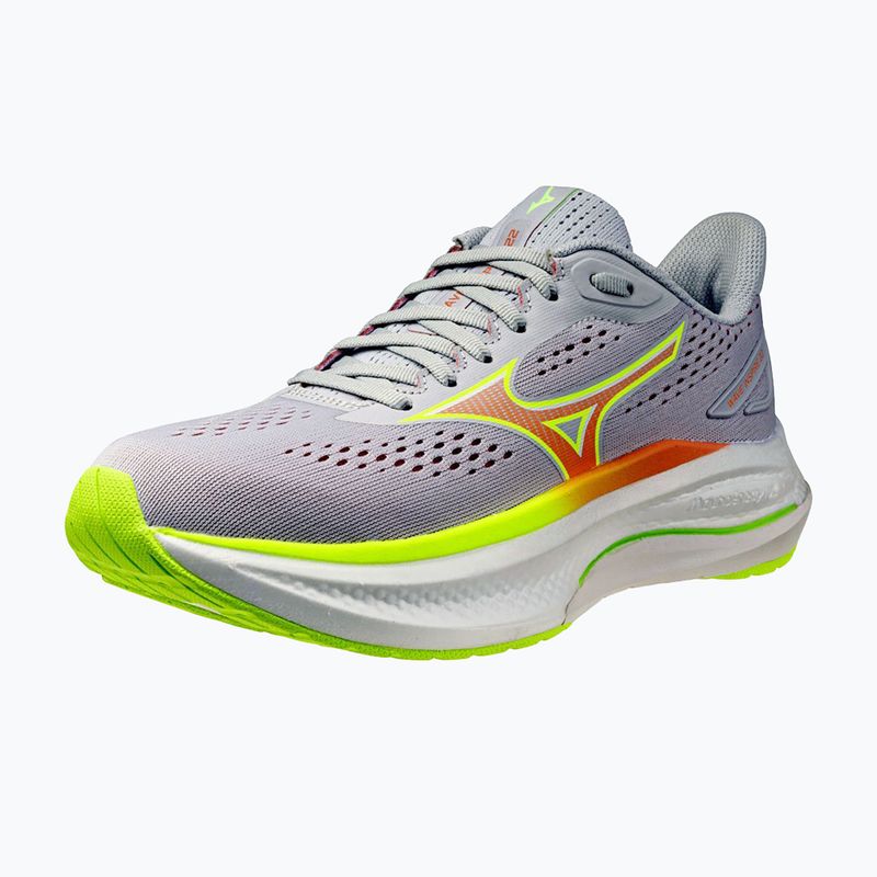 Кросівки для бігу жіночі Mizuno Wave Inspire 22 cloudscape/desert flower/lime pulp 3