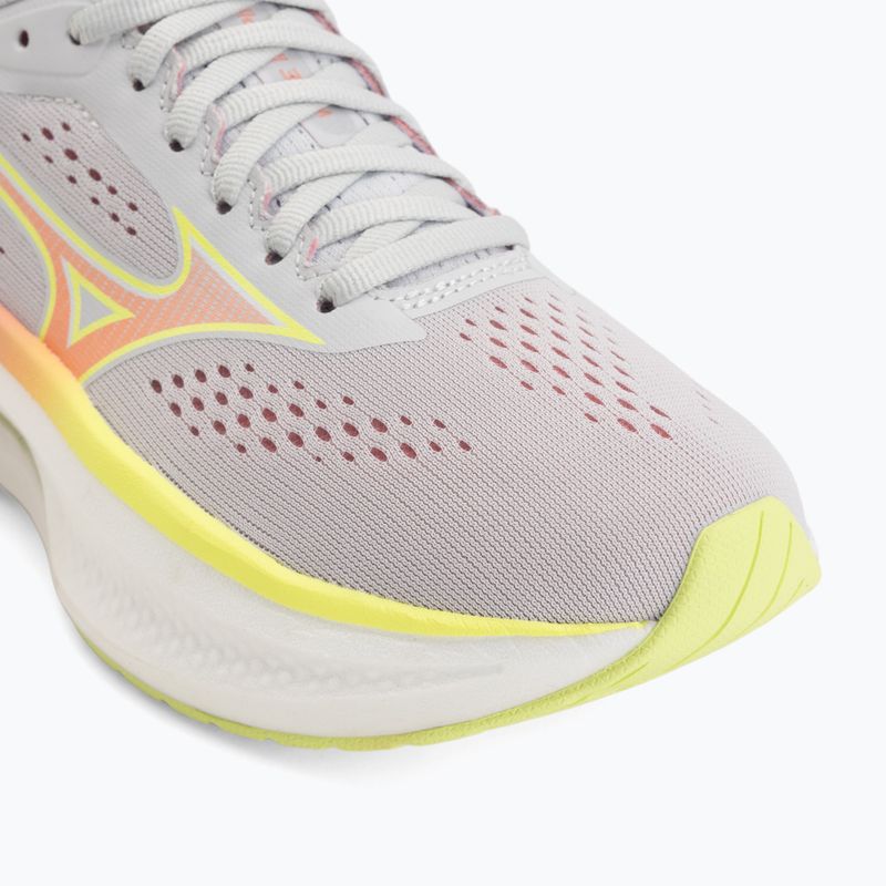 Кросівки для бігу жіночі Mizuno Wave Inspire 22 cloudscape/desert flower/lime pulp 7