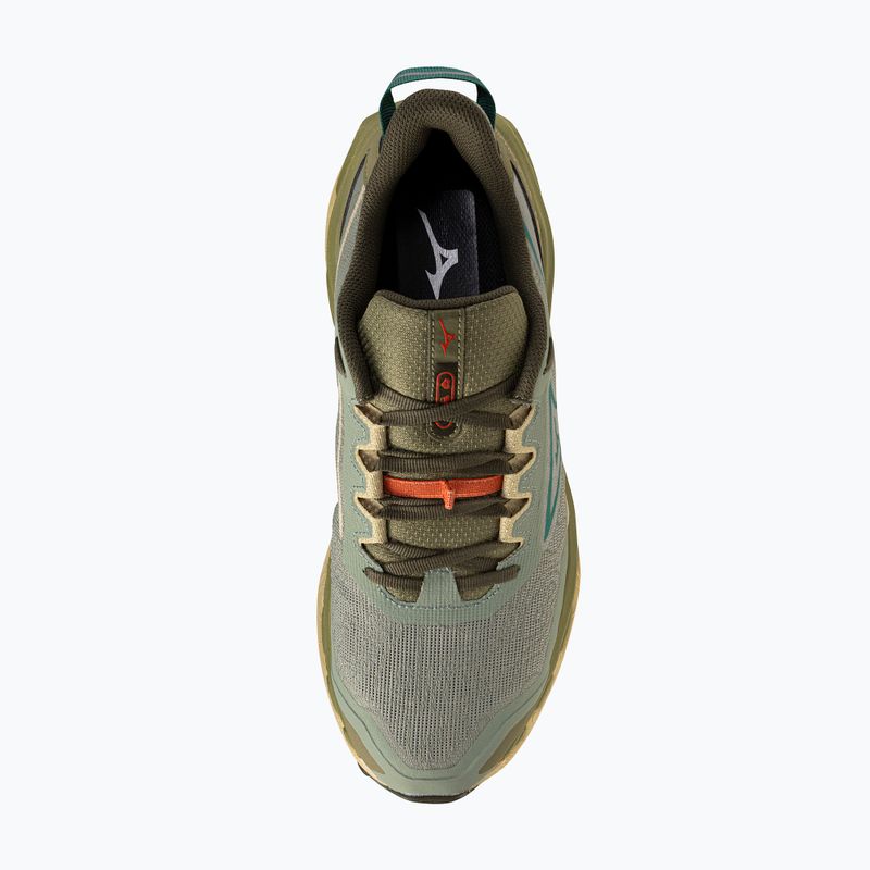 Кросівки для бігу чоловічі Mizuno Wave Mujin 11 sea spray/aventurine/martini olive 5