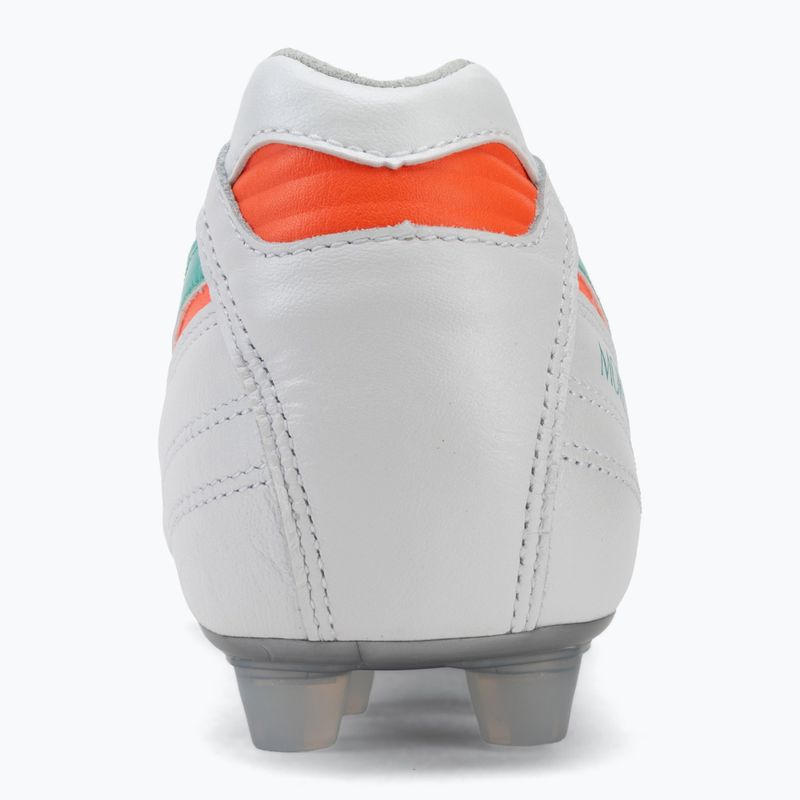 Кросівки футбольні Mizuno Morelia II Japan FG white/arcadia/lava orange 6