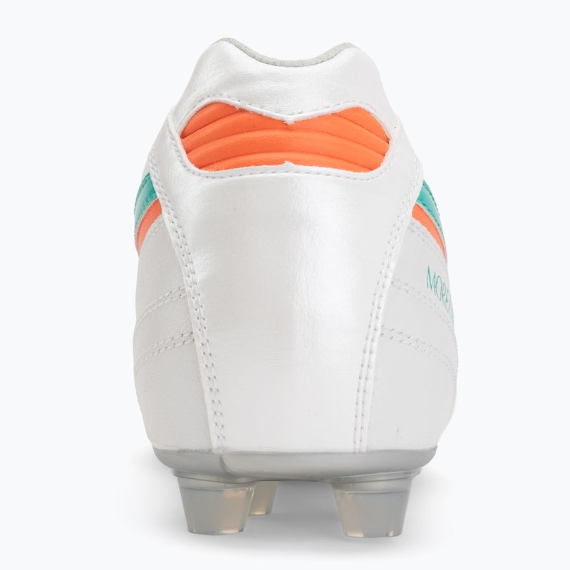 Кросівки футбольні Mizuno Morelia II Elite FG white/arcadia/lava orange 6