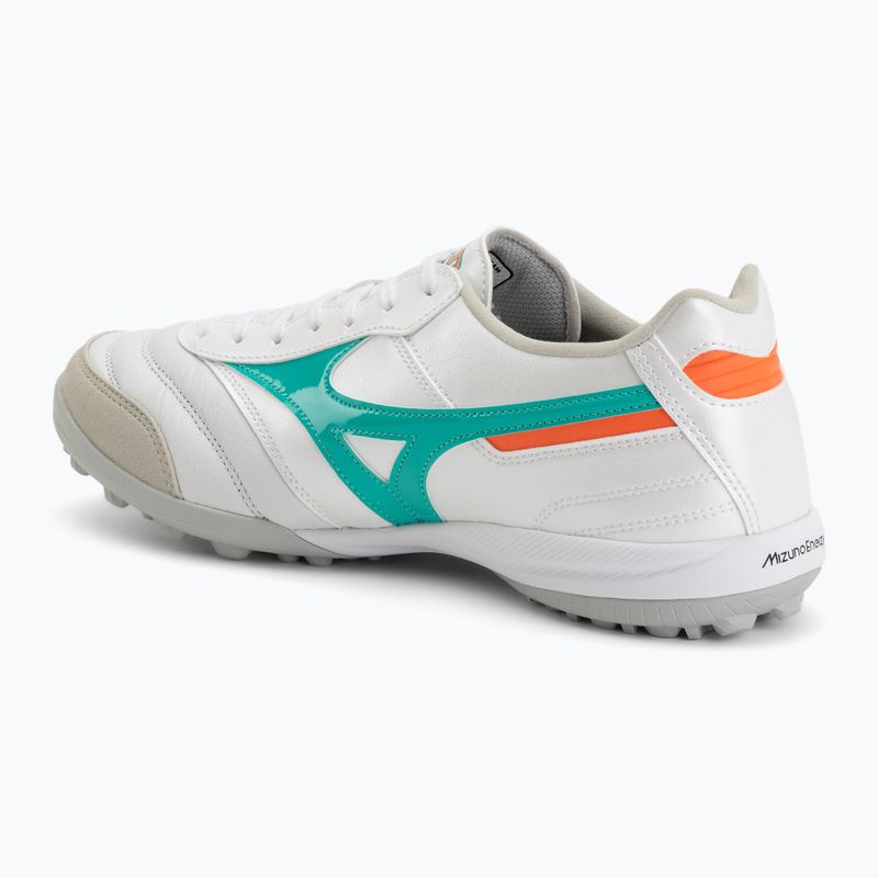 Кросівки футбольні Mizuno Morelia Sala Elite TF white/arcadia/lava orange 3