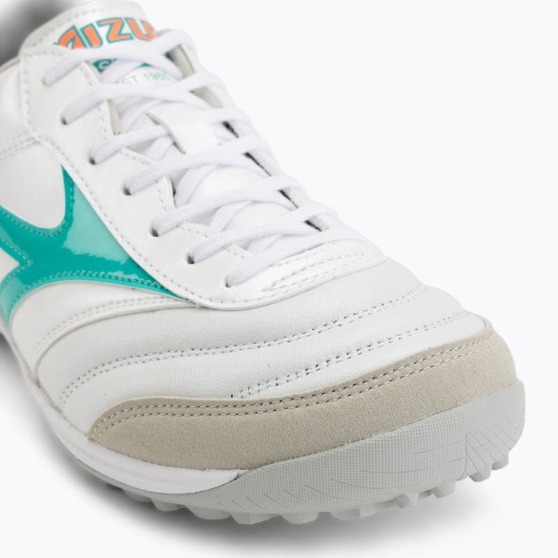 Кросівки футбольні Mizuno Morelia Sala Elite TF white/arcadia/lava orange 7