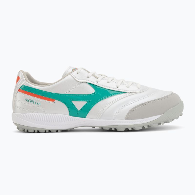Кросівки футбольні Mizuno Morelia Sala Pro TF white/arcadia/lava orange 2