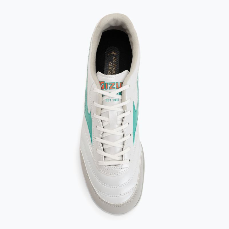 Кросівки футбольні Mizuno Morelia Sala Pro TF white/arcadia/lava orange 5