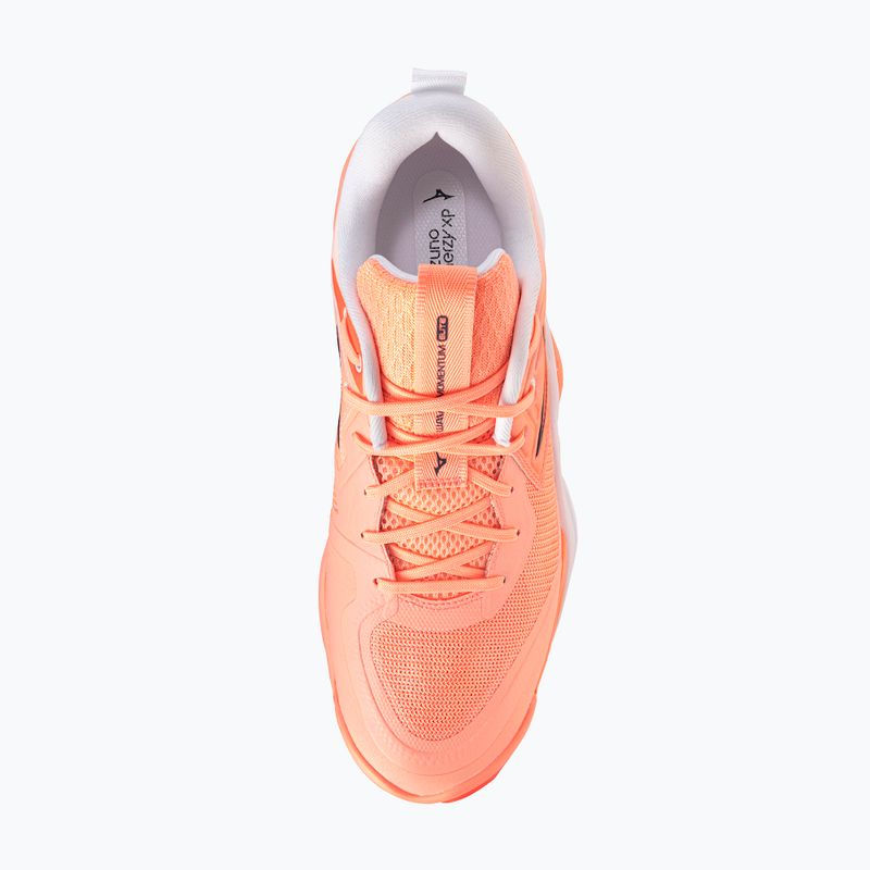 Кросівки волейбольні Mizuno Wave Momentum Elite flamingo coral/lava orange/white 5