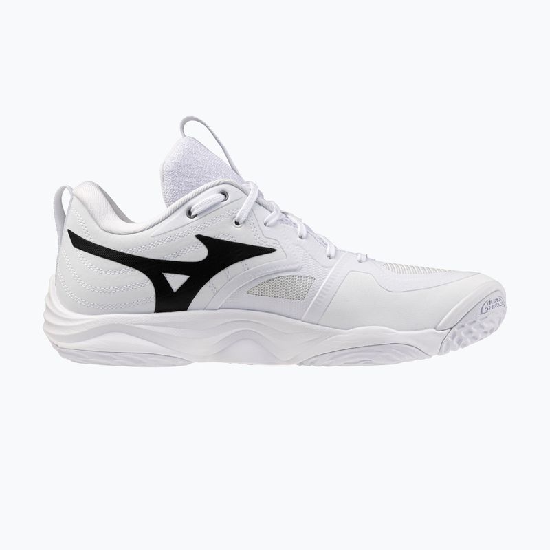 Кросівки волейбольні Mizuno Wave Momentum Elite white/metallic gray/black 2