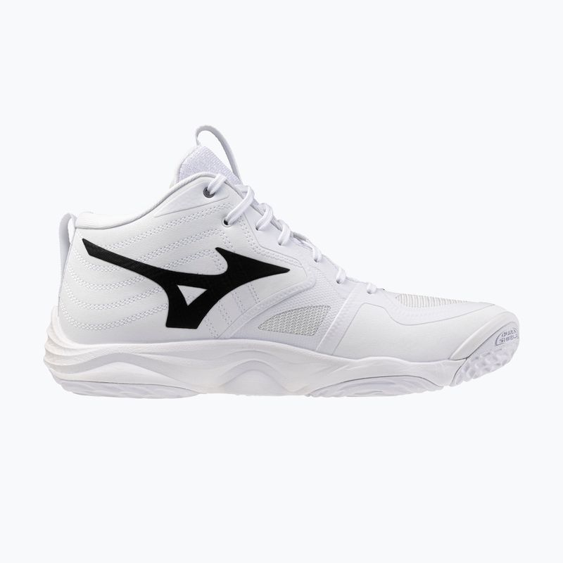 Кросівки волейбольні Mizuno Wave Momentum Elite Mid white/metallic gray/black 2