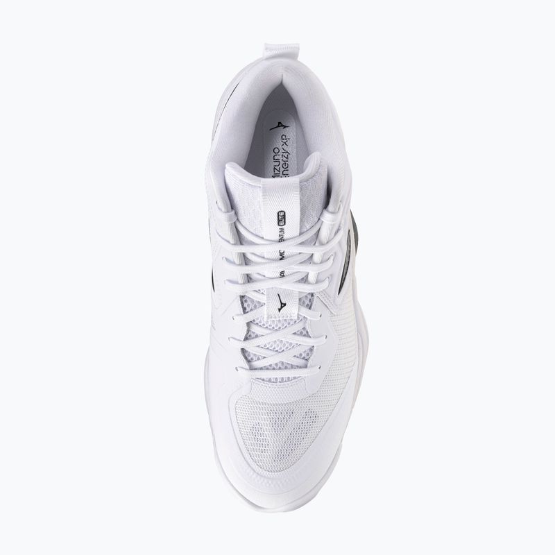 Кросівки волейбольні Mizuno Wave Momentum Elite Mid white/metallic gray/black 5