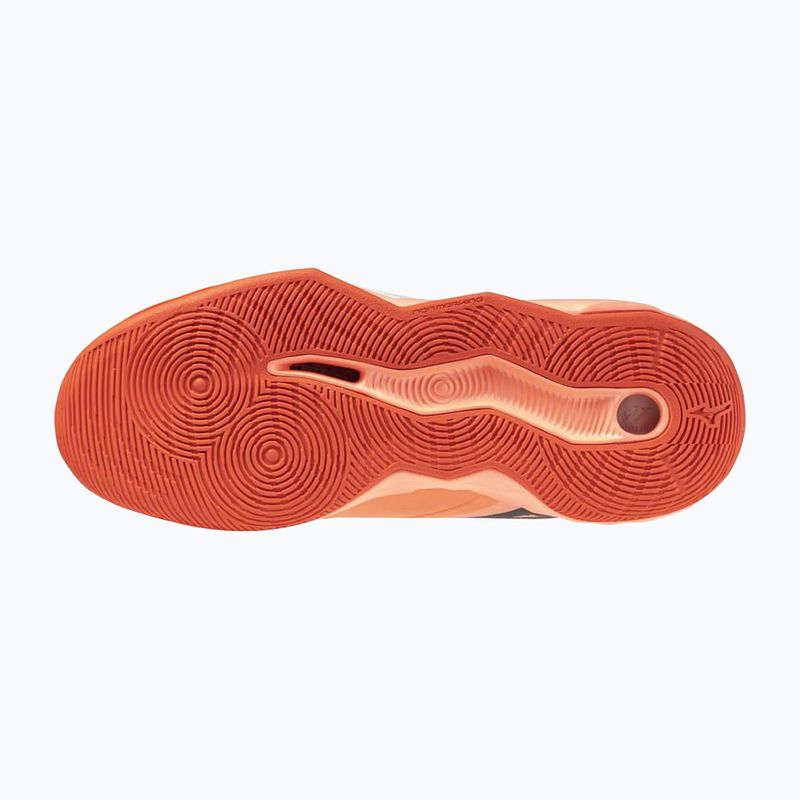 Кросівки волейбольні Mizuno Wave Momentum Pro flamingo coral/carbon/white 2