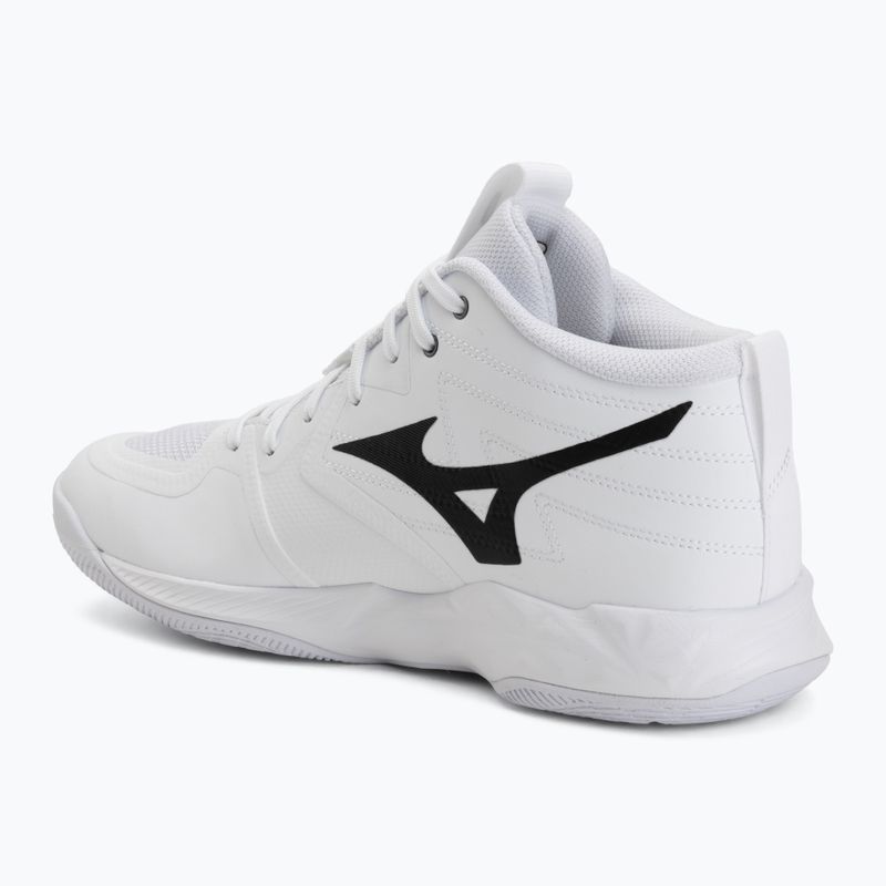 Кросівки волейбольні Mizuno Wave Momentum Pro Mid white/metallic gray/black 3