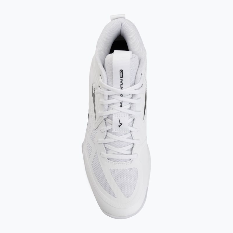 Кросівки волейбольні Mizuno Wave Momentum Pro Mid white/metallic gray/black 5