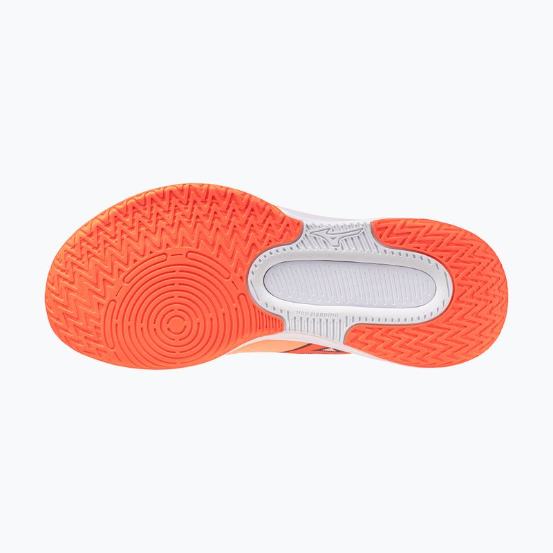 Кросівки волейбольні Mizuno Neo Jump flamingo corallava orange/white 4
