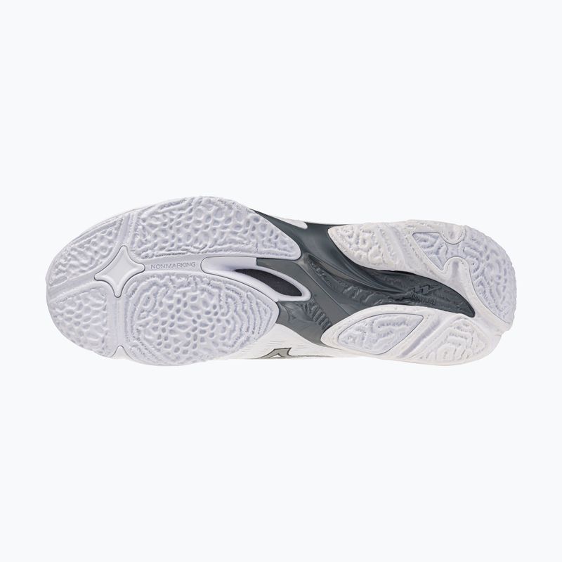 Кросівки волейбольні Mizuno Wave Lightning Elite white/ultimate gray/black 4