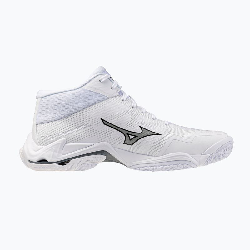 Кросівки волейбольні Mizuno Wave Lightning Elite Mid White/Ultimate Gray/Black 2